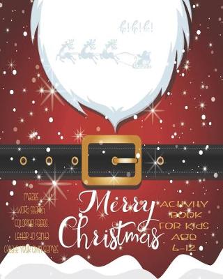 Book cover for Merry Christmas Activity Book