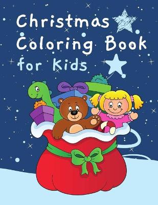 Book cover for Christmas Coloring Book for Kids