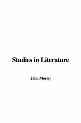 Book cover for Studies in Literature