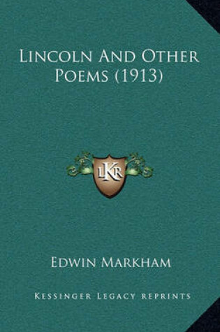 Cover of Lincoln and Other Poems (1913)