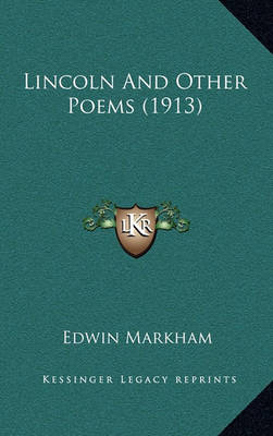 Book cover for Lincoln and Other Poems (1913)