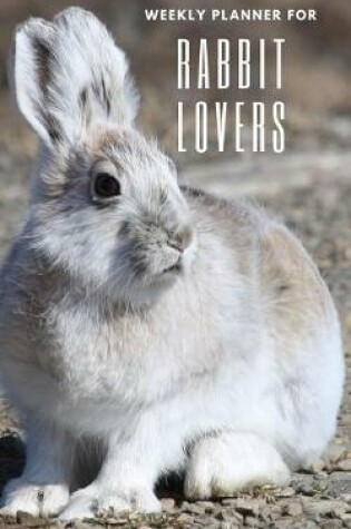 Cover of Weekly Planner for Rabbit Lovers