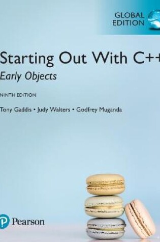 Cover of Starting Out with C++: Early Objects, Global Edition