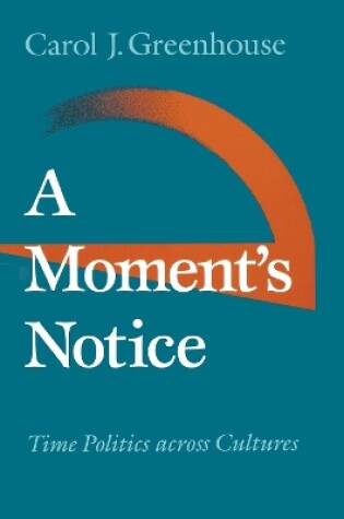 Cover of A Moment's Notice