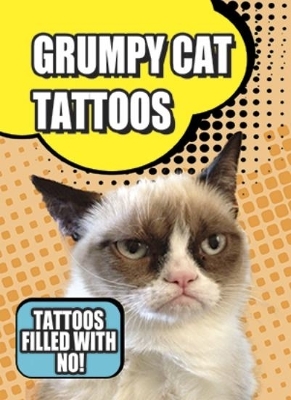 Book cover for Grumpy Cat Tattoos