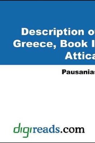 Cover of Description of Greece, Book I