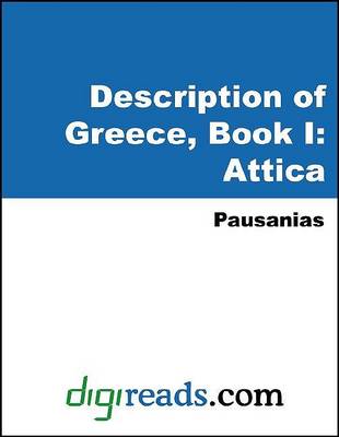 Book cover for Description of Greece, Book I