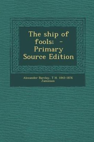 Cover of The Ship of Fools;