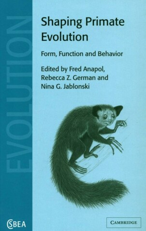 Book cover for Shaping Primate Evolution