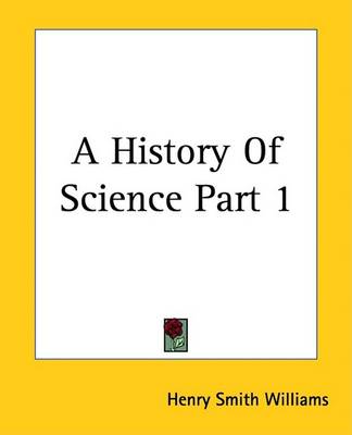 Book cover for A History of Science Part 1