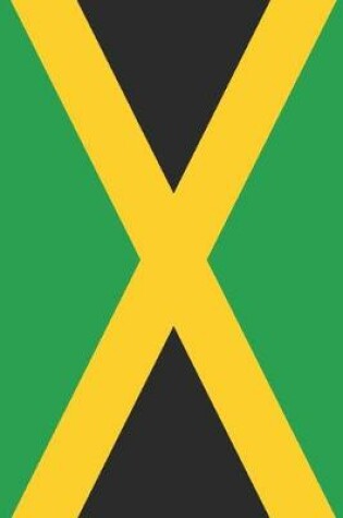 Cover of Jamaica Travel Journal - Jamaica Flag Notebook - Jamaican Flag Book