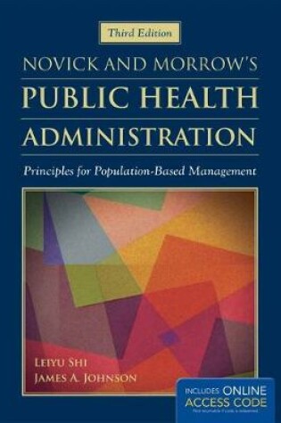 Cover of Novick & Morrow's Public Health Administration