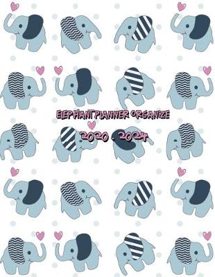 Book cover for Elephant Planner Organize 2020-2024