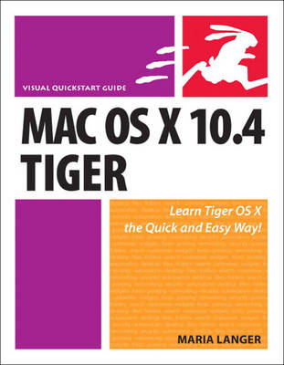 Book cover for Mac OS X 10.4 Tiger