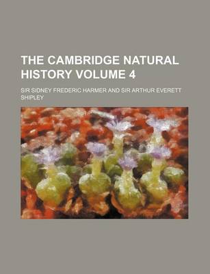 Book cover for The Cambridge Natural History Volume 4