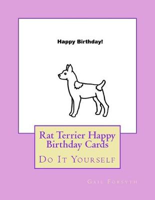 Book cover for Rat Terrier Happy Birthday Cards