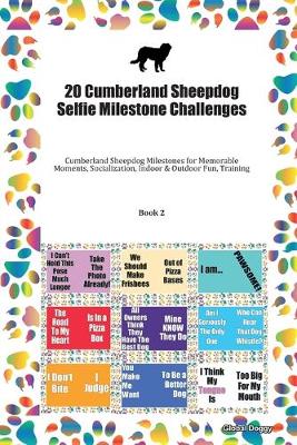 Book cover for 20 Cumberland Sheepdog Selfie Milestone Challenges