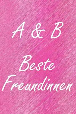Book cover for A & B. Beste Freundinnen