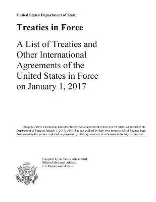 Book cover for Treaties in Force 2017