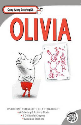 Book cover for Olivia Carry-Along Coloring Kit