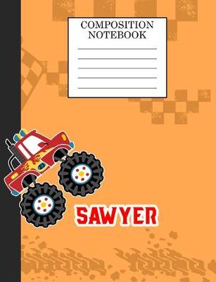 Book cover for Composition Notebook Sawyer