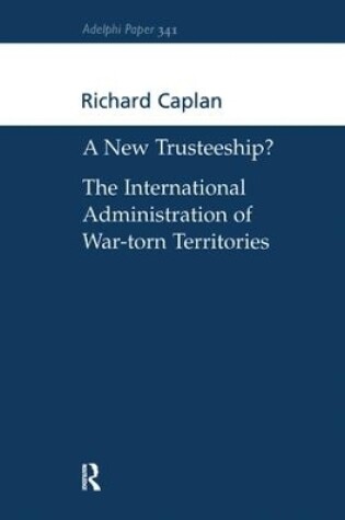 Cover of A New Trusteeship?