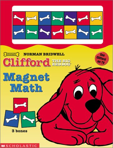 Book cover for Clifford the Big Red Dog Magnet Math