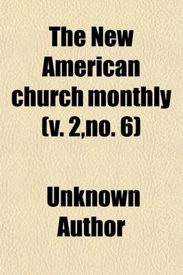 Book cover for The New American Church Monthly
