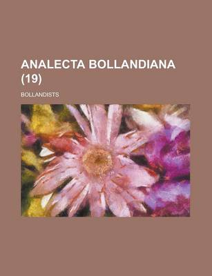 Book cover for Analecta Bollandiana (19 )