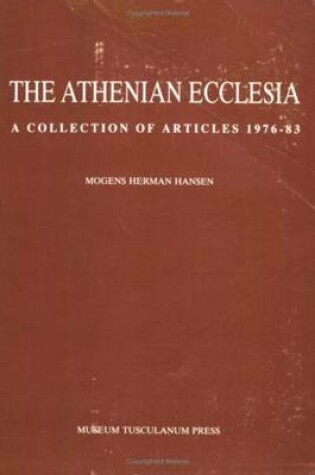 Cover of The Athenian Ecclesia