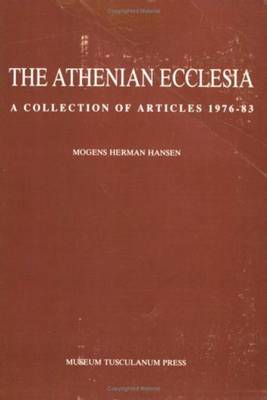 Book cover for The Athenian Ecclesia