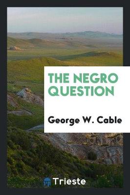 Book cover for The Negro Question