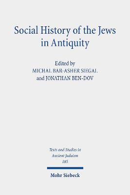 Book cover for Social History of the Jews in Antiquity