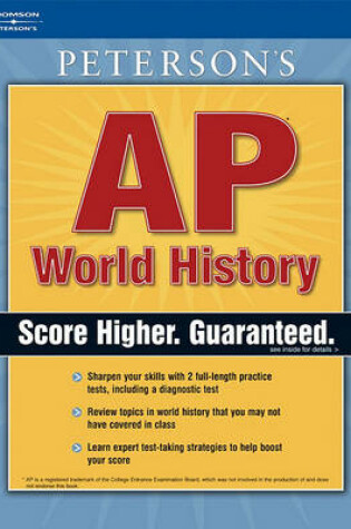 Cover of Peterson's AP World History