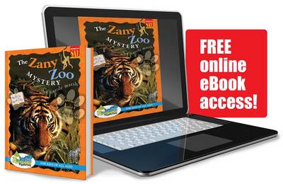 Book cover for The Zany Zoo Mystery Plus Free Online eBook Access