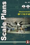 Book cover for Scale Plans 45: Messerschmitt Bf 110 F-G