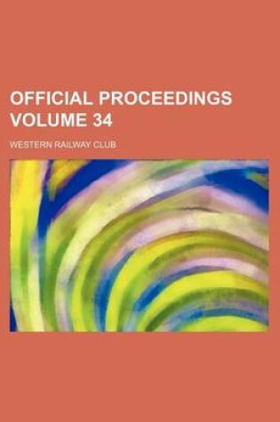 Cover of Official Proceedings Volume 34