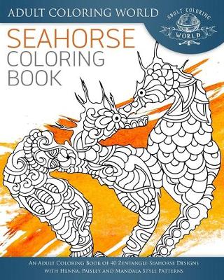 Cover of Seahorse Coloring Book