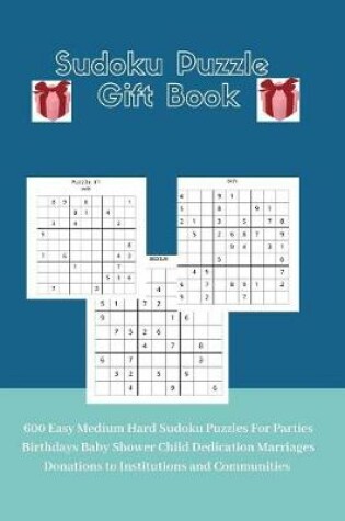 Cover of Sudoku Puzzle Gift Book