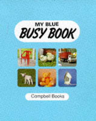 Book cover for My Blue Busy Book