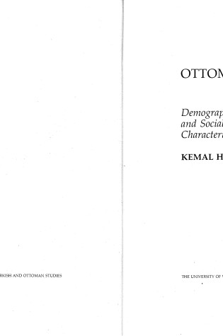 Cover of Ottoman Population, 1830-1914