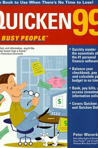 Cover of Quicken 99 for Busy People