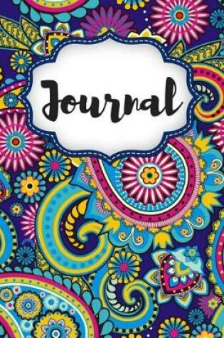 Cover of Blue Paisley Notebook