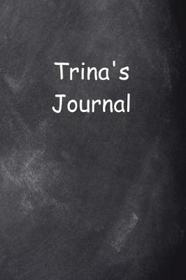 Cover of Trina Personalized Name Journal Custom Name Gift Idea Trina