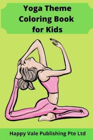 Cover of Yoga Theme Coloring Book for Kids