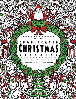 Book cover for Complicated Christmas Coloring