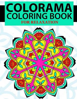 Book cover for Colorama Coloring Book