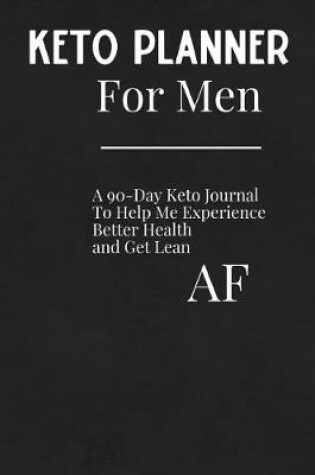 Cover of Keto Planner for Men