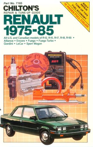 Cover of Repair and Tune-up Guide for Renault