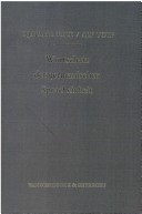 Book cover for Wortschatz Der Germanischen Spracheinheit